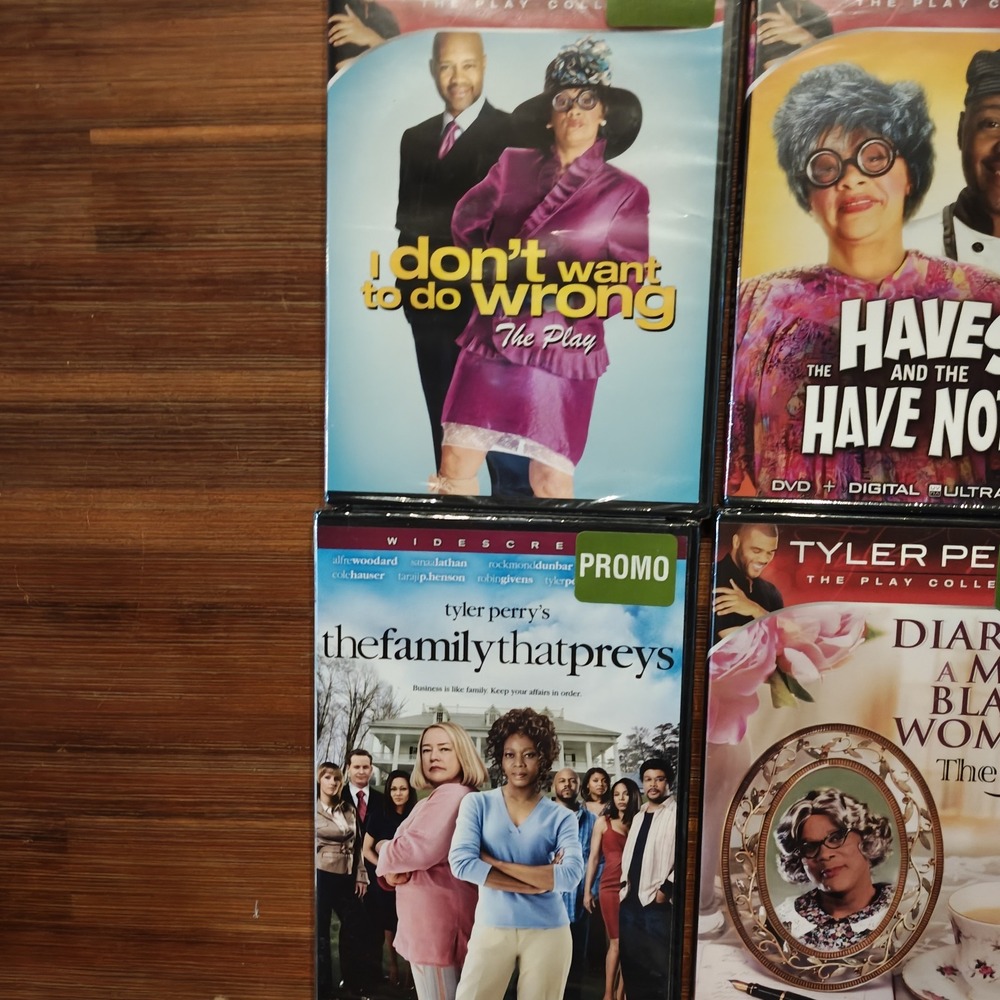 Lot of 10 Factory Sealed Tyler Perry Promo DVDs Madea Jail Play‎ Peeples Browns - Picture 3 of 10